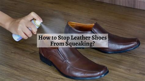 stop rubber soles from squeaking